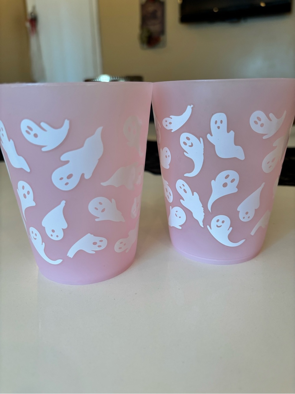 Set of 2 ghost cups
